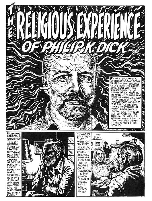 530px x 698px - The Religious Experience of Philip K. Dick by R. Crumb from ...